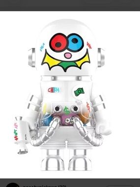 SECRET!!!!! Mega Space Molly 'Space Cadets' Pop Mart. “ CASH” sealed in box